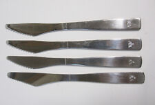 American Airlines AA Stainless Knives with AA Logo Set of 4 Vintage 80s picture