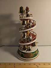 2003 Bear Band Spiral Staircase Christmas Tower Plays 3 Songs Music picture