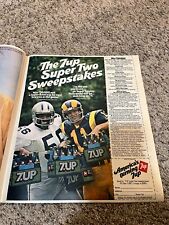 1979 Print Ad America's Turning 7up Pat Haden Hollywood Henderson NFL picture