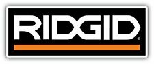 Ridgid Tools Logo Sticker / Vinyl Decal  | 10 Sizes with TRACKING picture