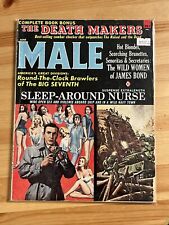Male Vol.15 #6 June 1965-James Bond 007 issues-mort kunstler cvr-bad mags-pulp picture