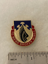 Authentic US Army  602nd Support Battalion Unit DI DUI Crest Insignia W30 8A picture