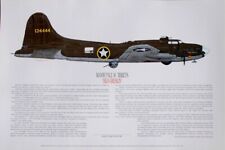 Boeing B-17F, Autographed by; Paul Tibbets, Artwork by; Ernie Boyette picture