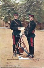 Original Tuck Oilette Postcard BRITISH ARMY SIGNALLERS 2nd Life Guards Cavalry picture