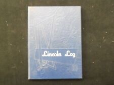1966 LINCOLN LOG WESTWOOD JUNIOR HIGH SCHOOL YEARBOOK - WESTWOOD, NJ - YB 3189 picture