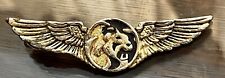 Vintage MGM Grand Air Flight Attendant Stewardess Wings Pin AS IS picture