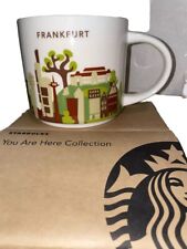 RARE Starbucks You Are Here Collection Frankfurt Germany 14oz City Mug NIB picture