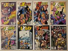 Exiles comics lot from:#49-61 avg 7.013 diff (2004-06) picture