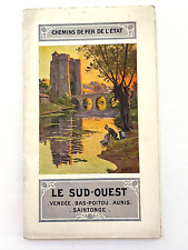 Lovely Vintage French Travel Booklet 