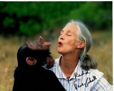 JANE GOODALL Autographed Signed 8x10 Photograph - To Rachel picture