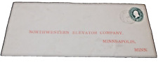 MARCH 1894 GREAT NORTHERN LARIMORE & BRECKENRIDGE RPO HANDLED ENVELOPE picture