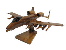 A-10 Warthog Thunderbolt II USAF Fairchild Republic Wooden Wood Replica Model picture