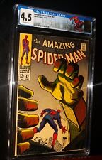 CGC AMAZING SPIDER-MAN #67 1968 Marvel Comics CGC 4.5 VG+ STAN LEE picture