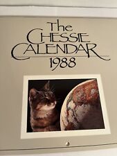 The Chessie Calendar 1988 CSX Railroad Cat picture