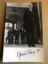Valery Giscard d’Estaing, France 🇫🇷 President 1974-1981 hand signed picture