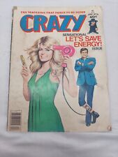 Crazy Magazine April 1977 No. 36 - Farrah Fawcett Lee Majors Marvel Stan Lee picture