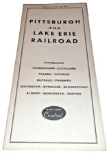 OCTOBER 1961 P&LE PITTSBURGH & LAKE ERIE NYC SYSTEM PUBLIC TIMETABLE picture