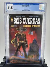 Seis Cuerdas Defender of Mexico #1 CGC 9.8 2021 3939615006 ONLY GRADED COPY picture