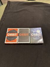 Orbit Playing Cards Lot Of 3 (V8, V8 Parallel, And Aesop Rock) All New/Sealed picture