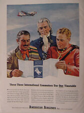 1944 Esquire Original Advertisement WWII Era AMERICAN AIRLINES picture