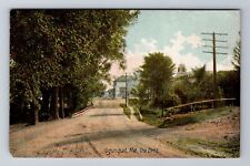 Ogunquit ME-Maine, The Elms, Advertising, Antique Vintage Souvenir Postcard picture