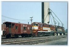c1950's TRP Transportation Series Volume 5 No. 12 Alco's DL 640 Train Postcard picture