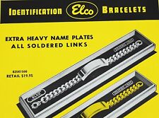 Original Vintage 1952 ELCO Identification Bracelet Print Ad in Color with Prices picture