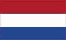 5in x 3in Netherlands Flag Magnet Car Truck Vehicle Magnetic Sign picture