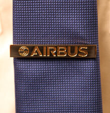 Tiebar Tie Bar Clasp Clip Bar AIRBUS Company GOLD picture