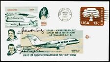 STA#1 Gulfstream Test Flight Cover Signed by TRULY & ENGLE picture