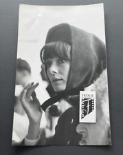 AUDREY HEPBURN 1968-72 photo Portrait in Rome Italy  LINO NANNI Credit Stamp 1/1 picture