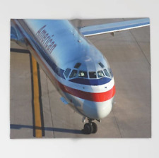 American Airlines MD-80 - 88 X 104 Throw Blanket picture
