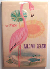 Miami Beach TWA Magnet 2