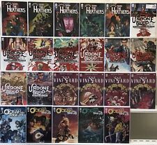 Aftershock Comic Sets - The Heathens, Undone by Blood, The Vineyard -See Bio picture