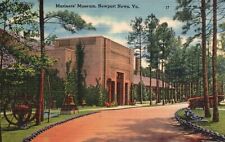 Postcard VA Newport News Virginia Mariners Museum Linen Unposted Vintage PC H543 picture