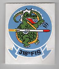 USAF Sticker - 318th Fighter Interceptor Squadron - McChord AFB picture