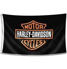 Harley Davidson 3x5 Foot Grommet Flag Harley Motorcycle Mancave Wall Banner picture