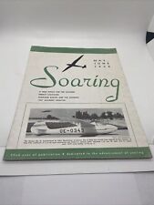 May-June 1958 Vintage Aviation Magazine - Soaring - 22nd Year Of Publication picture