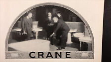 Crane Co. Plumbing Sanitation Heating Group Inspecting Bath Tubs  1921 Print Ad picture