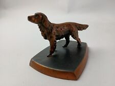  English Setter Brass Dog Statue Spaniel One Day Sale  25% off picture