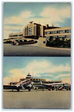 1952 Administration Building La Guardia Airport New York City New York Postcard picture