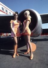 1970s PACIFIC SOUTHWEST AIRLINES Stewardesses pose for  6x9 PHOTO (152-t) picture