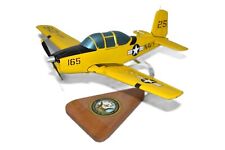 USN Beechcraft T-34 Mentor Trainer Yellow Desk Display Model 1/24 SC Airplane picture