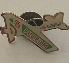Vintage FUJIFILM Airplane Pin Hat Lapel picture