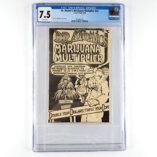 Dr Atomic's Marijuana Multiplier Comic Book 1970s Larry S Todd 7.5 Graded A285 picture