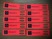 Star Alliance PRIORITY set of 10 baggage luggage tag Lufthansa Swiss ANA LOT SAS picture