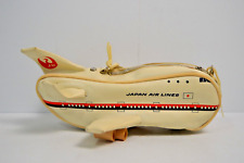 EXTREAMLY RARE Vintage Japan Airlines JAL Plane Purse Bag 60's/70's Collectable picture