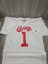 CHI-CHI'S Mexican Restaurant USA Made LARGE Vtg FOOTBALL JERSEY Shirt RARE PROMO picture