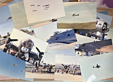 Vintage Lot of 130+ Early Military Aviation WW1/WW2 Plane Photos From Airshows picture