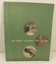 1969 AIR FORCE EASTERN TEST RANGE CAPE KENNEDY AFS PATRICK AFB NASA BOOKLET picture